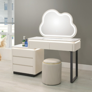 A23-06 艾斯特3.3尺伸縮鏡台 含椅 左 右自由擺放