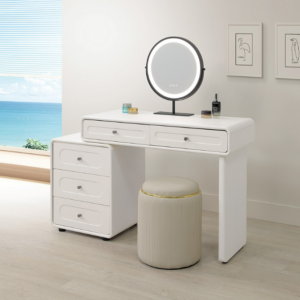 A24-02 蓓蒂3.3尺伸縮鏡台 含椅 左右自由擺放