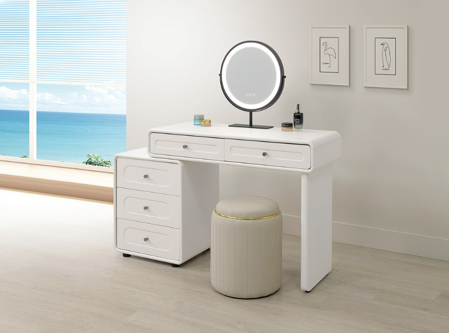 A24-02 蓓蒂3.3尺伸縮鏡台 含椅 左右自由擺放