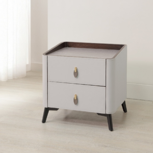 A26-04 科瑞馬鞍皮床頭櫃