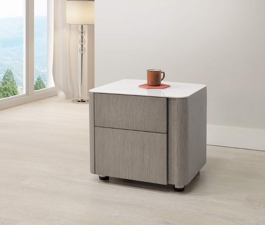 A26-07 摩丘利岩板床頭櫃 左把手