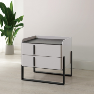 A26-12 克勞迪岩板床頭櫃