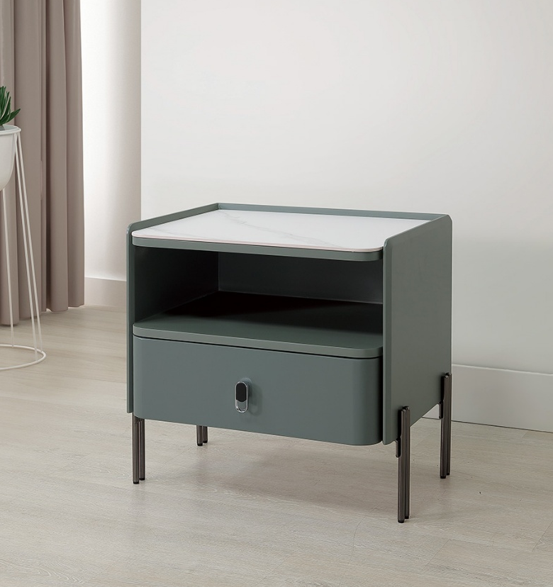 A30-02 瑞斯岩板床頭櫃