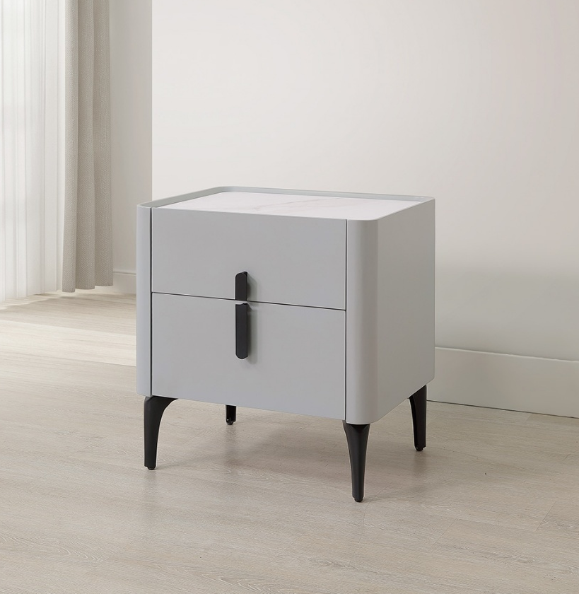 A30-04 伊迪絲岩板床頭櫃