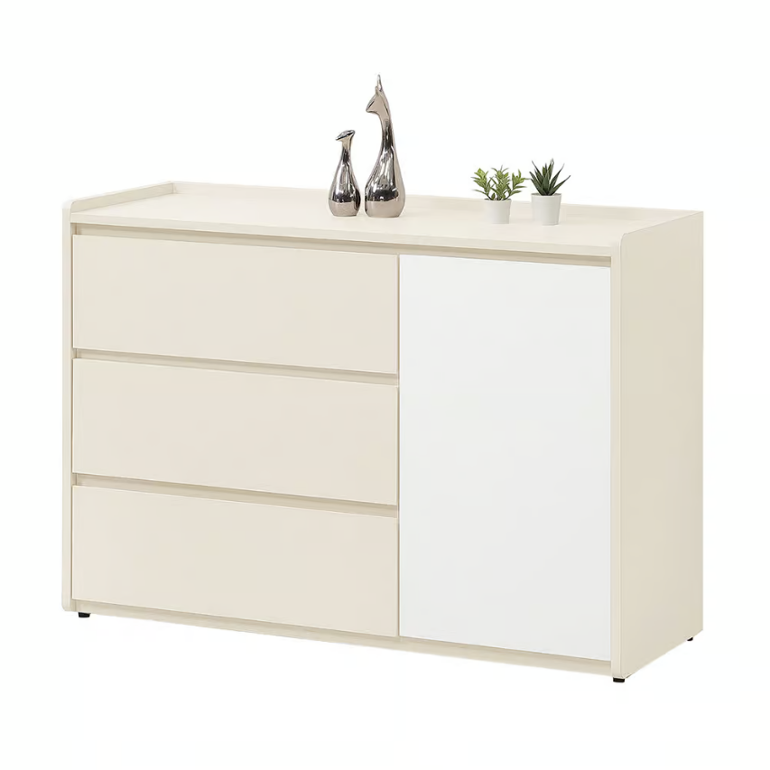 202-4 萊拉3.6尺三抽收納櫃 (附1片活動隔板)