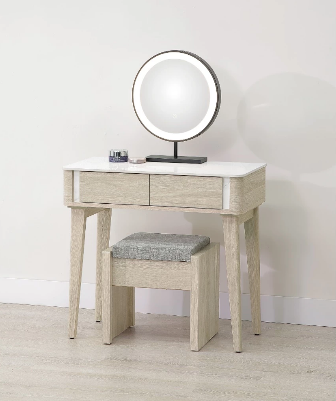 A36-01 華格納2.7尺岩板鏡台 含椅