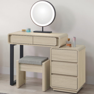 A47-02 克利奧2.7尺伸縮鏡台 含椅 可左、右自由擺放