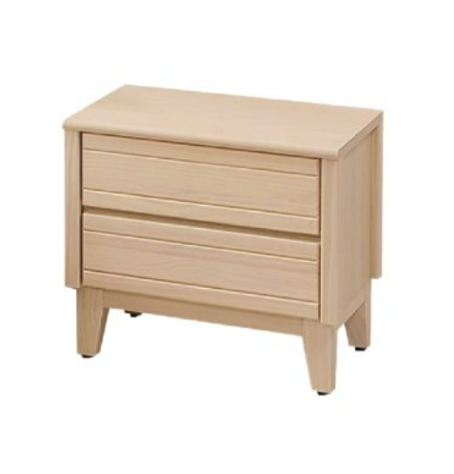 E2-7 米樂實木洗白1.8尺床頭櫃