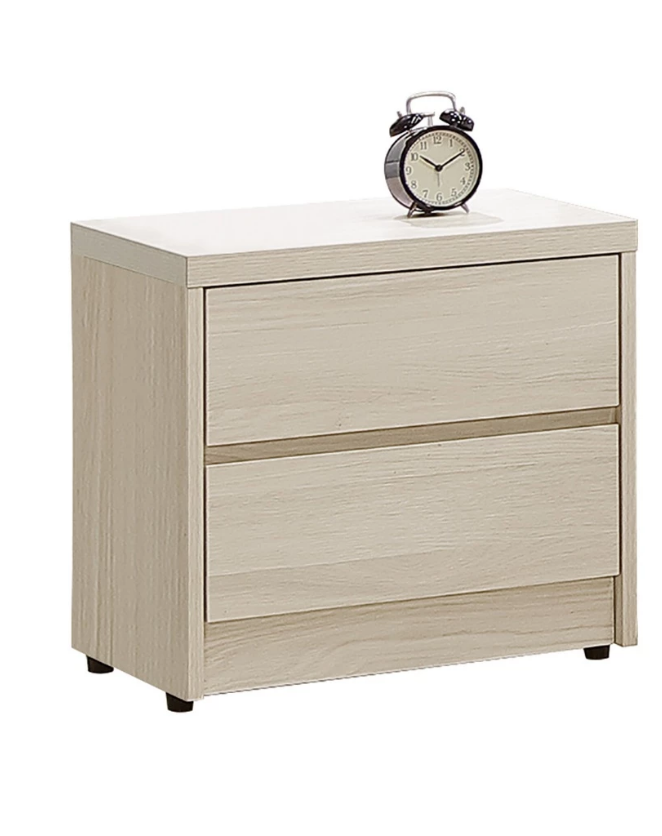 A51-07 克勞黛雙暗抽床頭櫃