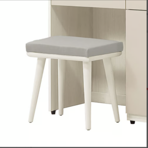 224-4 蕾佳娜化妝椅 貓抓皮腳架採松木3層烤漆