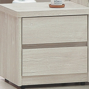 E19-6 鄉村白榆木床頭櫃