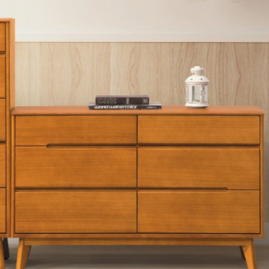 E6-12 米娜淺橡木4尺六斗櫃