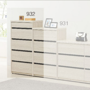 E21-18  奶茶白小五斗