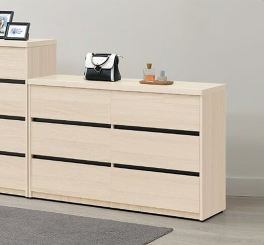 E21-20 奶茶白小六斗