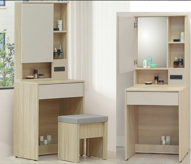 E23-6 艾薇拉化妝台 含椅