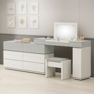 282-2 黛拉4尺掀式伸縮鏡台 含椅