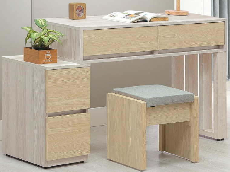 E42-7 柏妮絲4尺伸縮書桌