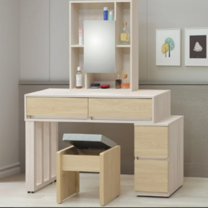 E41-7 柏妮絲4尺伸縮鏡台 含椅