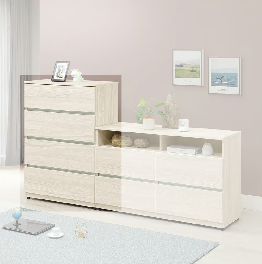 315-2 菲比木面四斗櫃