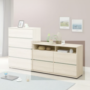 315-3 菲比木面六斗櫃