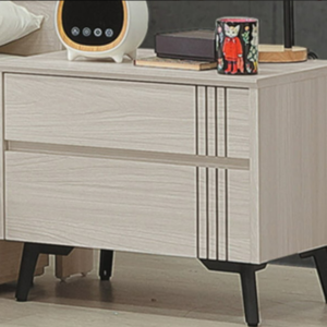 C528-3 艾德恩床頭櫃 含鐵腳