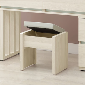 315-5 菲比化妝椅 (可掀開置物)