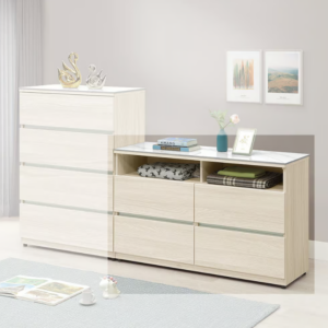 318-3 菲比岩板六斗櫃