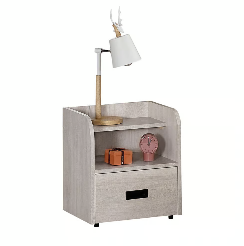 333-2卡亞白梧桐色床頭櫃