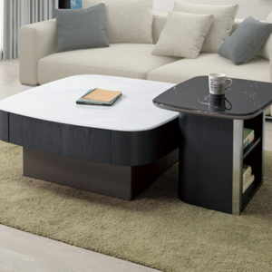 A248-01 古拉斯石面茶几組 整組販售