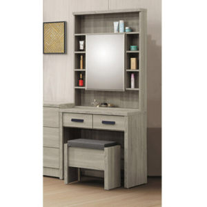 E71-8 米恩2.5尺化妝鏡台 含椅