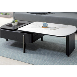 A265-01 卡斯特石面旋轉茶几