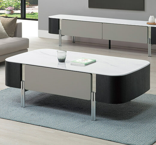 A266-01 亨特石面大茶几