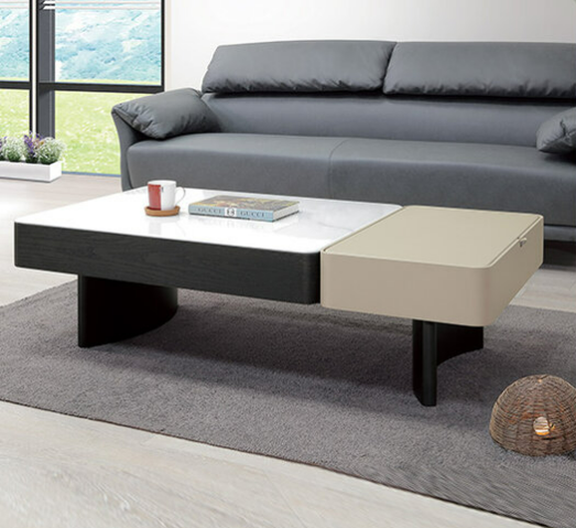 A266-02 弗瑞斯石面收納茶几