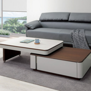 A269-01 巴斯克石面旋轉茶几