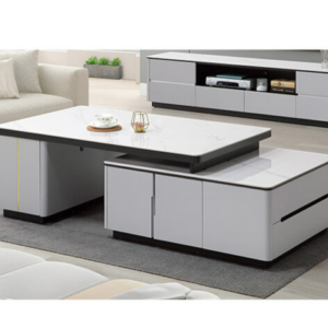 A271-01 斯旺森雙岩板伸縮茶几