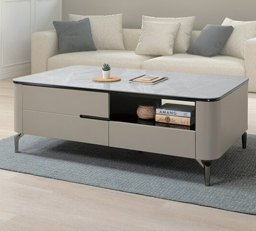 A278-02 羅伯4.65尺岩板茶几