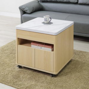 A308-01 萊特2尺無段升降移動茶几