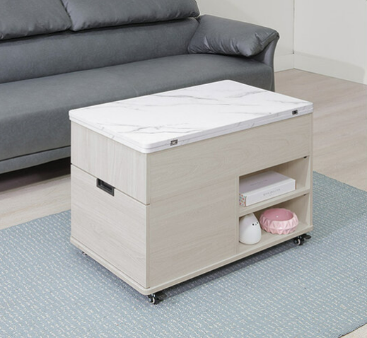 A311-01 蕾娜2.7尺雙升降移動茶几