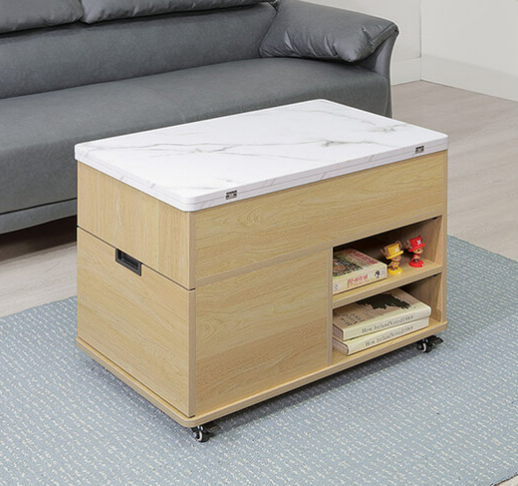 A312-01 萊特2.7尺雙升降移動茶几