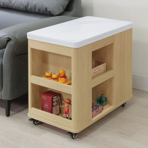 A312-02 萊特旋轉桌面移動功能櫃 ⊙含二椅凳、