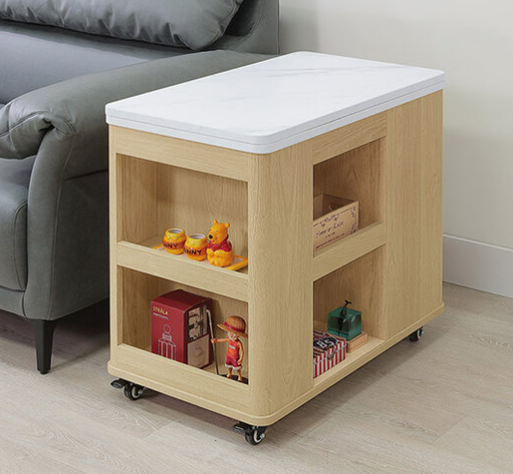 A312-02 萊特旋轉桌面移動功能櫃 ⊙含二椅凳、