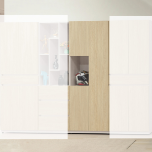 E42-6 柏妮絲2.5尺三門收納櫃