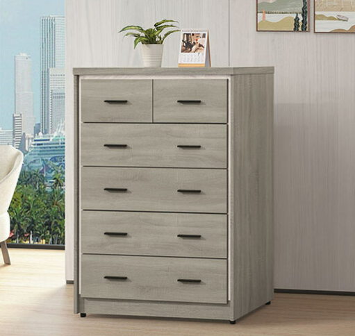 E73-12金碧五斗櫃