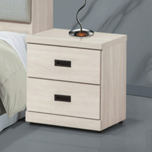 E80-7 白梧桐耐磨二抽床頭櫃