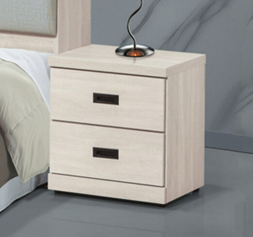 E80-7 白梧桐耐磨二抽床頭櫃