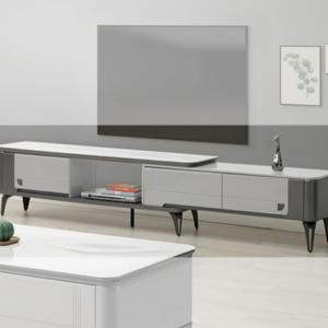 A346-02 溫格斯6.2尺石面伸縮長櫃 伸縮：188~268公分