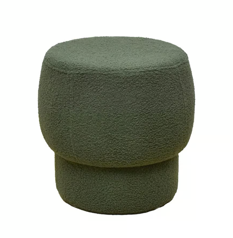 530-5 陌郁綠色圓凳