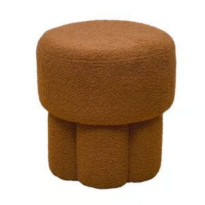 530-8 凡莫咖啡色圓凳 (布套不可拆洗）