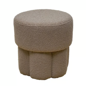 530-9 凡莫卡其色圓凳 (布套不可拆洗）