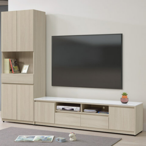 A359-02 方達8.3尺L型電視櫃組